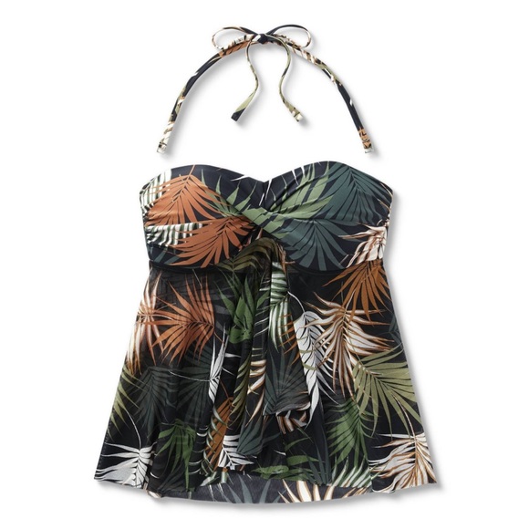 Kona Sol Swim New Kona Sol Swim Twist Front Bandeau Flyaway Tankini